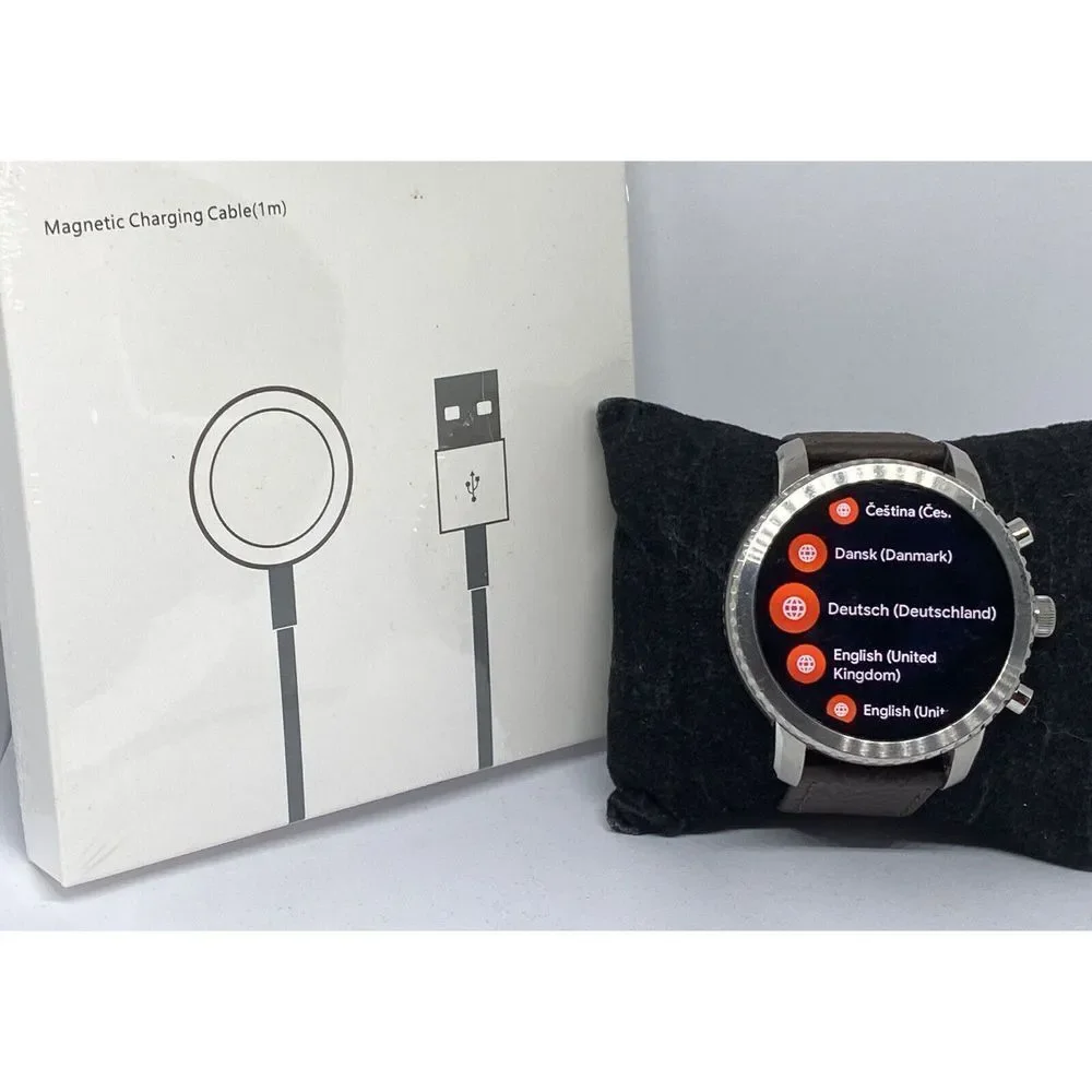 Fossil Gen 3 Authentic Genuine Smart Watch Custom Band FTW4000 LT78 - Picture 1 of 12